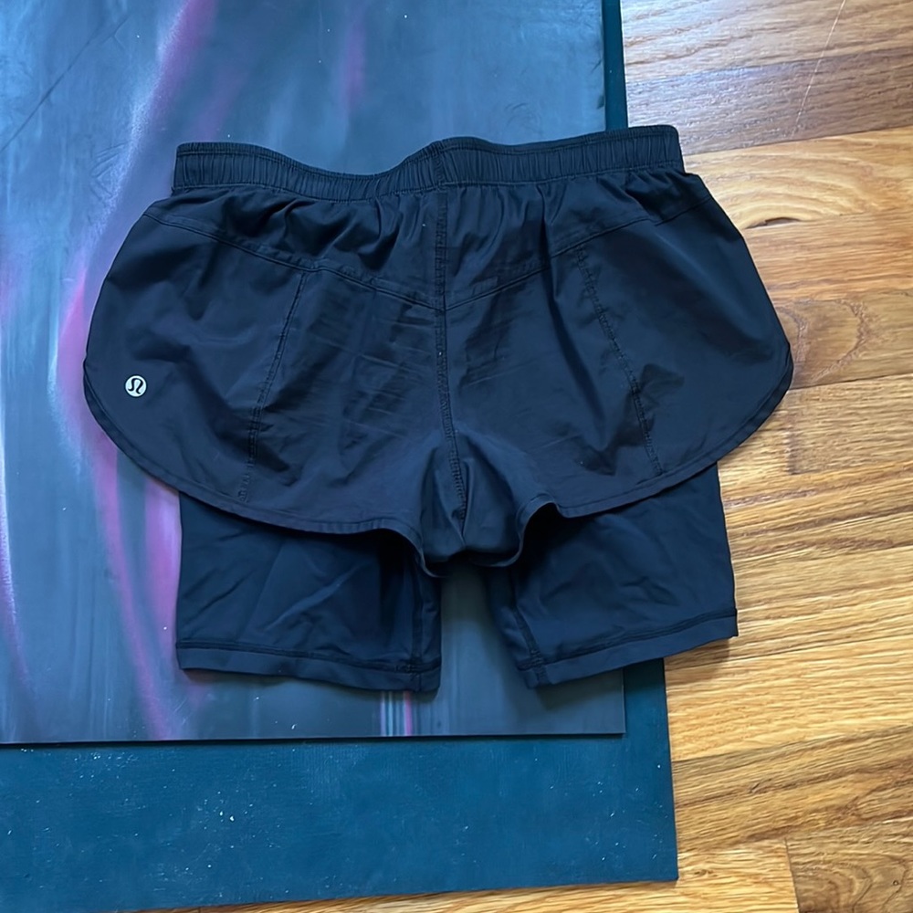lululemon athletica Black Athletic Shorts